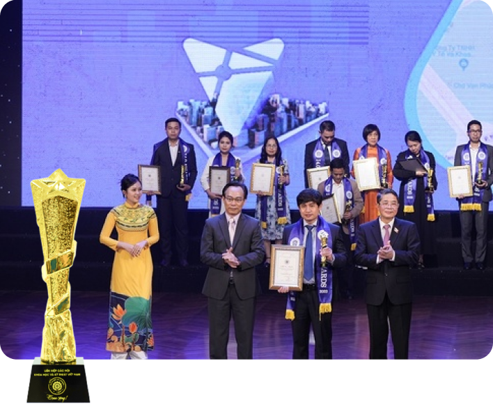 Giải thưởng tại TOP Công nghiệp 4.0 Việt Nam 2023 - I4.0 AWARDS